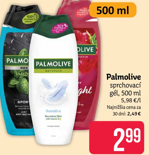 Palmolive sprchovací gél