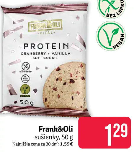 Protein Cranberry + Vanilla Soft Cookie