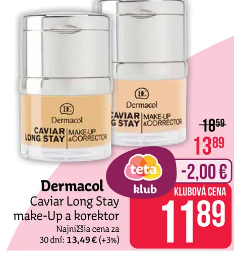 Caviar Long Stay make-Up a korektor