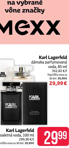 Karl Lagerfeld dámska parfúmová voda