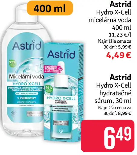 Hydro X-Cell micelárna voda