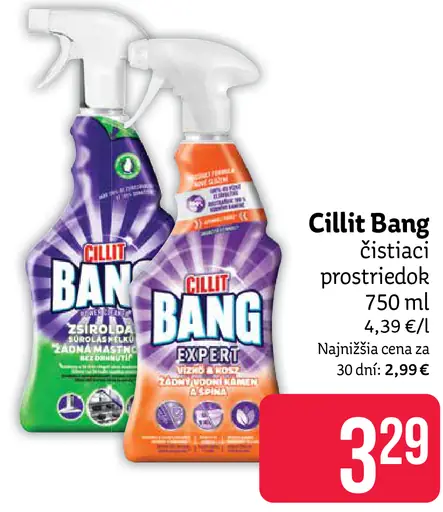 Cillit Bang čistiaci prostriedok