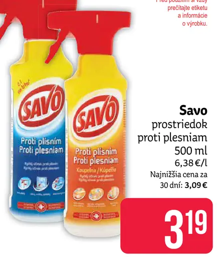 Savo proti plesniam