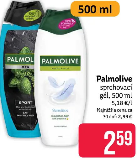 Palmolive sprchovací gél