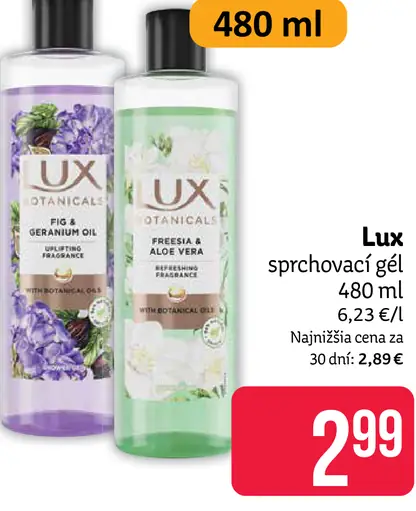 Lux sprchovací gél