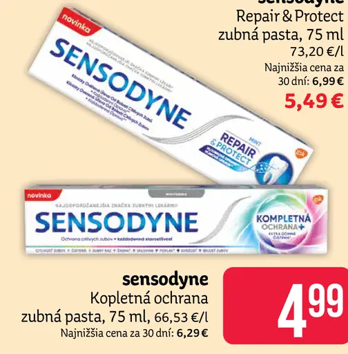 Sensodyne Kompletná ochrana