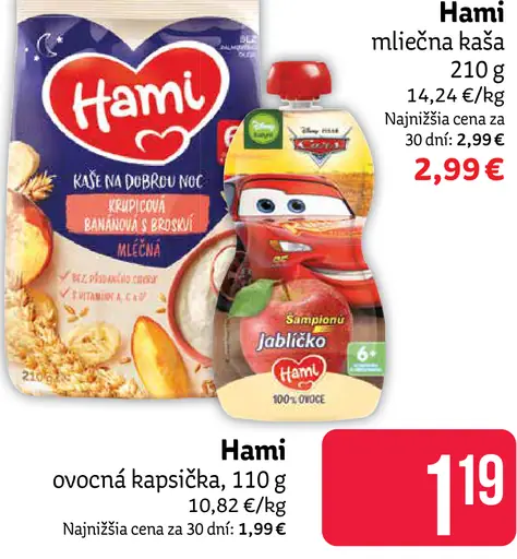 Hami ovocná kapsička