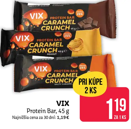 Protein Bar, Caramel Crunch