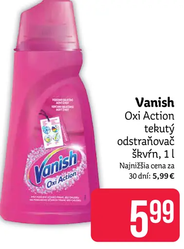 Vanish Oxi Action