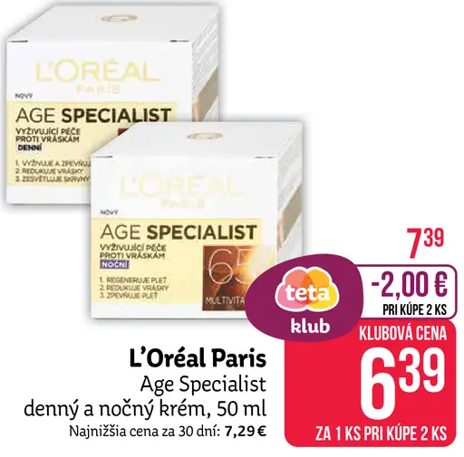 L’Oréal Paris Age Specialist