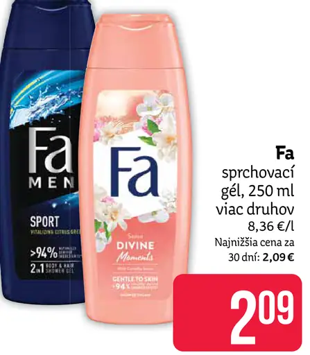 Sprchovací gél