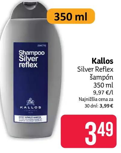 Kallos Silver Reflex Šampón