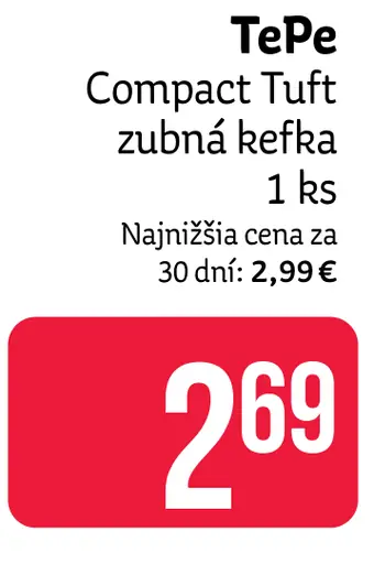 TePe Compact Tuft zubná kefka