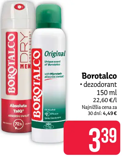 Borotalco dezodorant