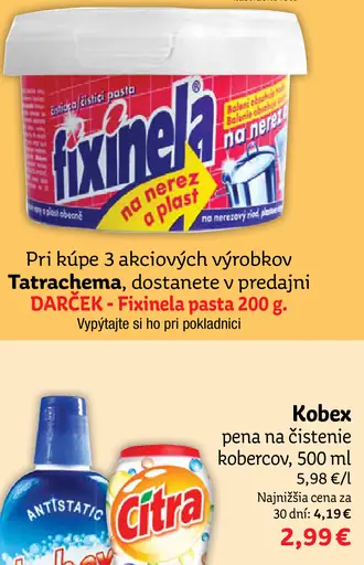 Fixinela WC čistič extra silný