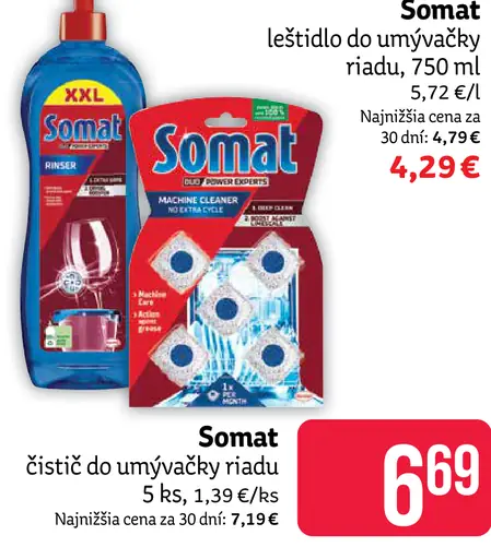 Somat čistič umývačky