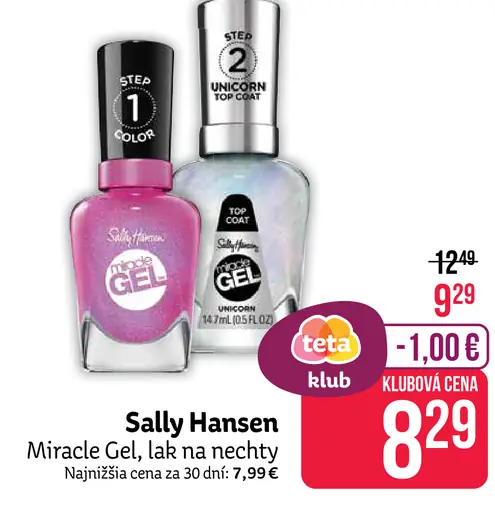 Sally Hansen Miracle Gel, lak na nechty