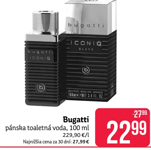Bugatti pánska toaletná voda