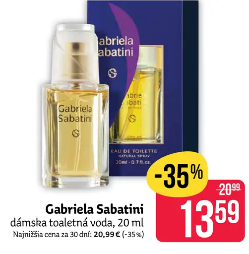 Gabriela Sabatini dámska toaletná voda