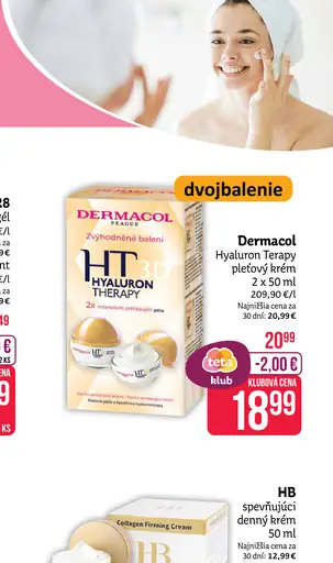 Dermacol Hyaluron Therapy pleťový krém