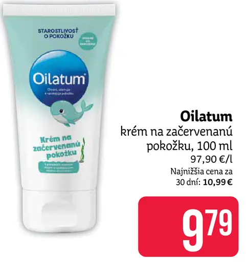 Oilatum krém na začervenanú pokožku