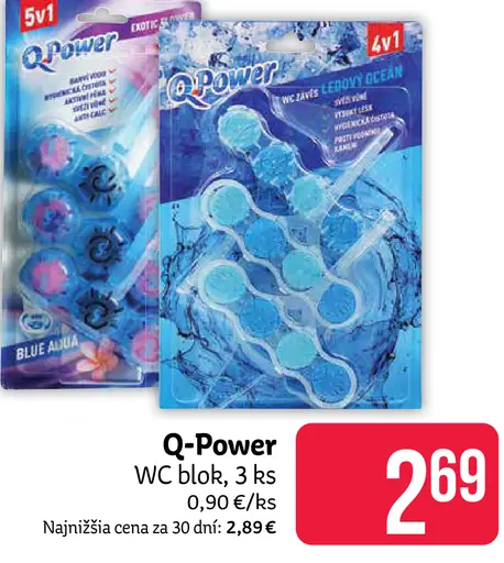 Q-Power WC blok