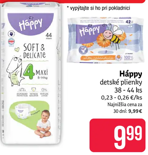 Häppy detské plienky