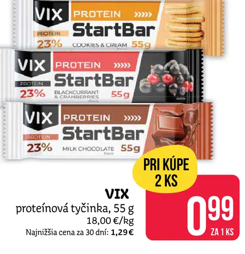 VIX Protein Bar