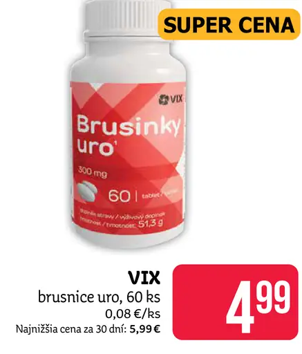 VIX Brusnice uro