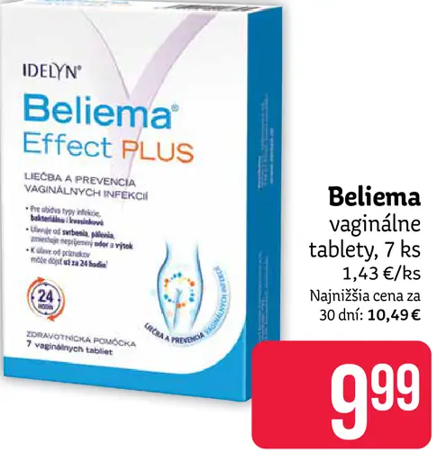 Idelyn Beliema vaginálne tablety