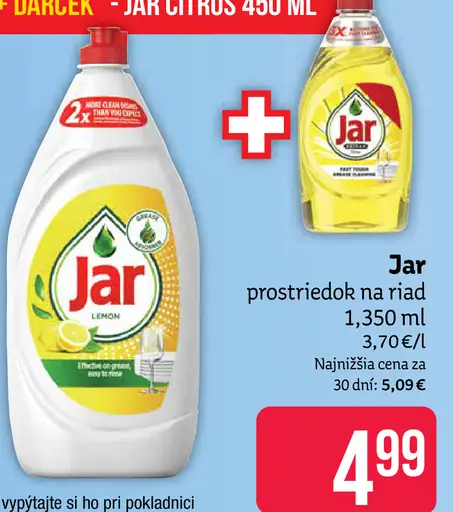Jar prostriedok na riad