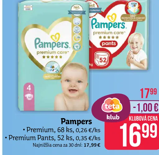 Pampers Premium Pants