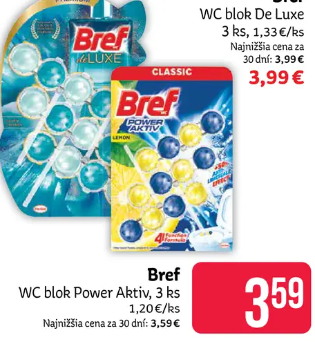 Bref WC blok De Luxe