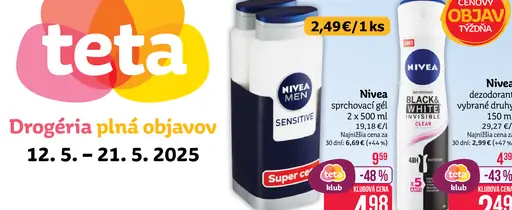 Nivea sprchovací gél