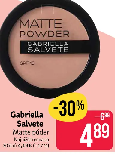 Gabriella Salvete Matte, púder