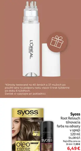 Syoss Root Retouch tónovacia farba