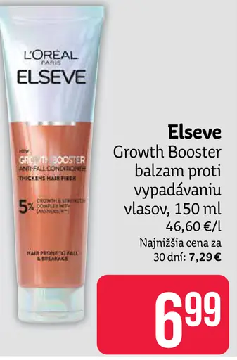 L'Oréal Elseve Growth Booster balzam proti vypadávaniu vlasov