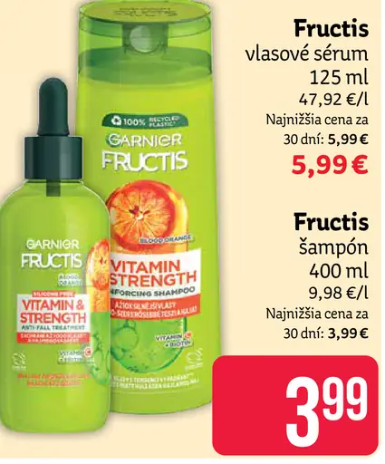 Fructis vlasové sérum