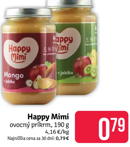 Happy Mimi ovocný príkrm