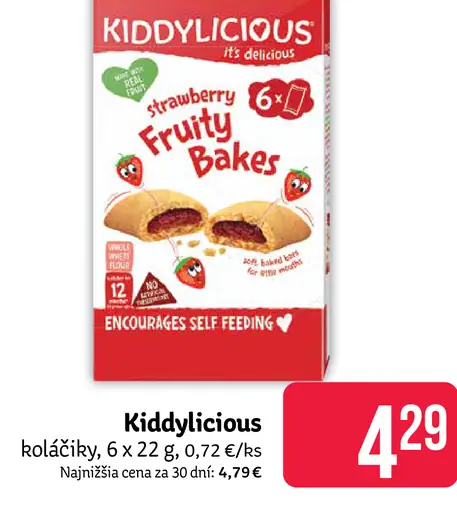 Kiddylicious koláčiky