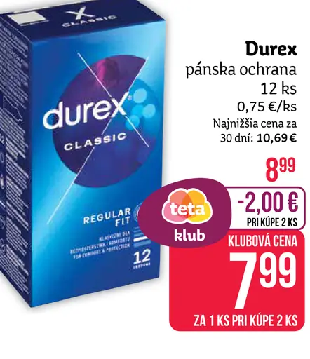 Durex pánska ochrana