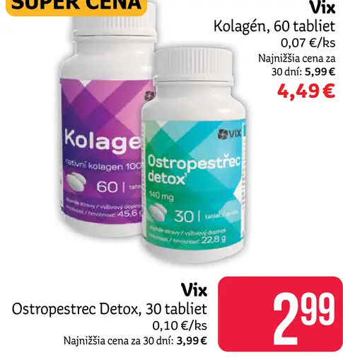 Vix Ostropestrec Detox