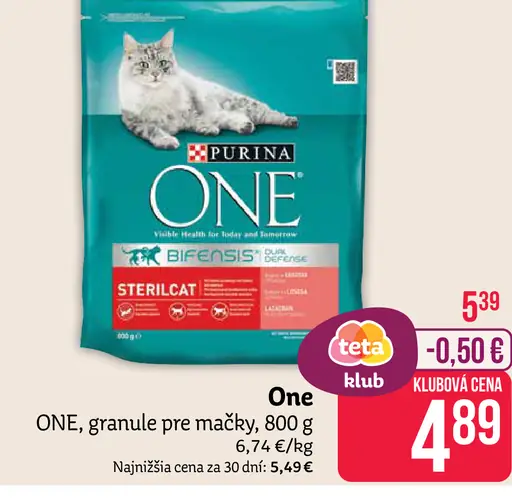 One granule pre mačky