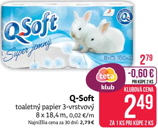 Q-Soft kuchynské utierky
