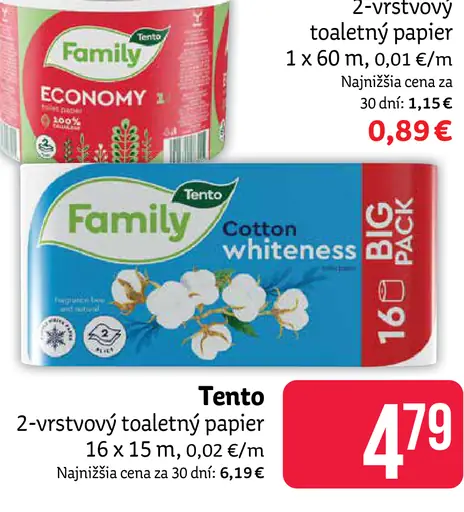 Tento toaletný papier