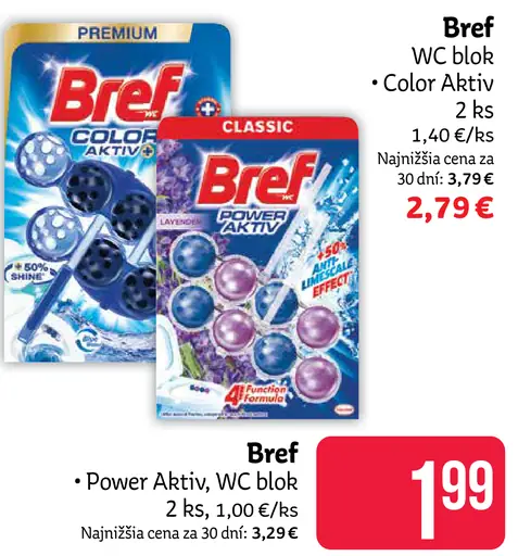 Bref WC blok Power Aktiv