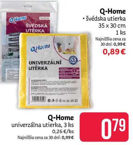 Q-Home švédska utierka
