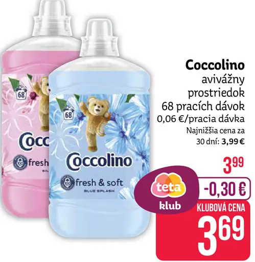 Coccolino avivážny prostriedok