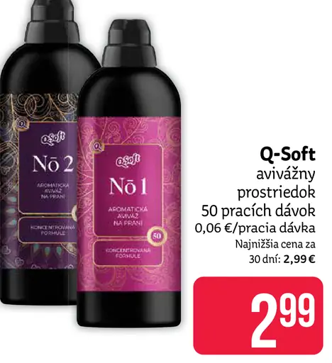 Q-Soft avivážny prostriedok