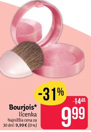 Bourjois lícenka